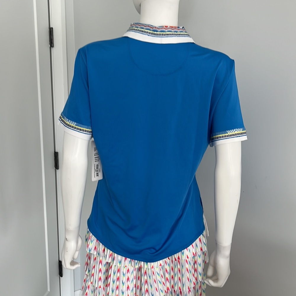 Lucky‎ in Love athletic Aegean Dreams Polo shirt - Picture 5 of 8